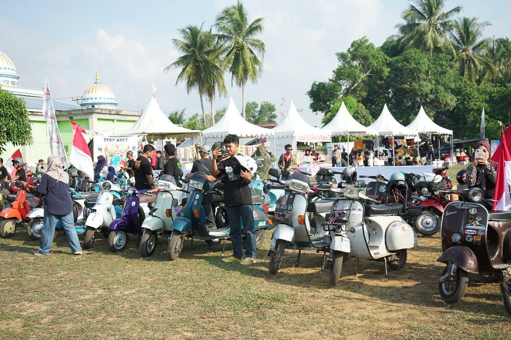 Parade Scooter Borneo XXI Tahun 2026 Dorong Promosi Wisata Perbatasan di Temajuk dsc00081