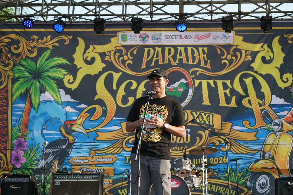 Parade Scooter Borneo XXI Tahun 2026 Dorong Promosi Wisata Perbatasan di Temajuk dsc00123