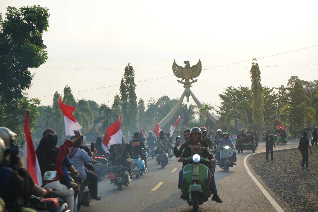 Parade Scooter Borneo XXI Tahun 2026 Dorong Promosi Wisata Perbatasan di Temajuk dsc00151