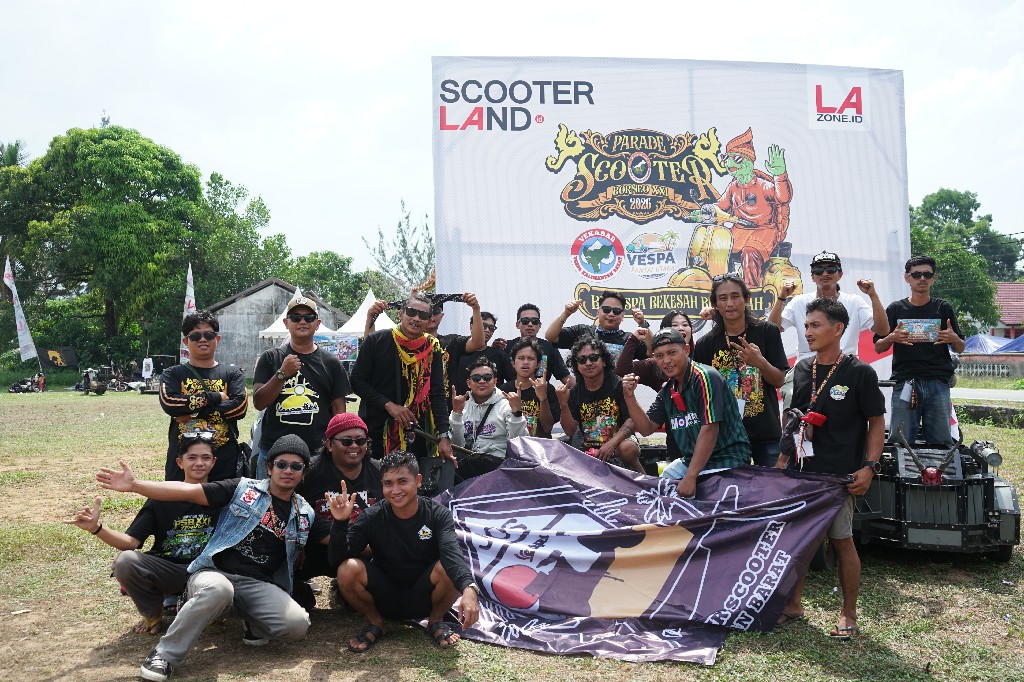 Parade Scooter Borneo XXI Tahun 2026 Dorong Promosi Wisata Perbatasan di Temajuk dsc09994